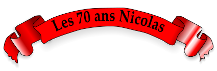 Les 70 ans Nicolas