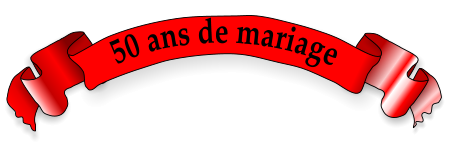 50 ans de mariage